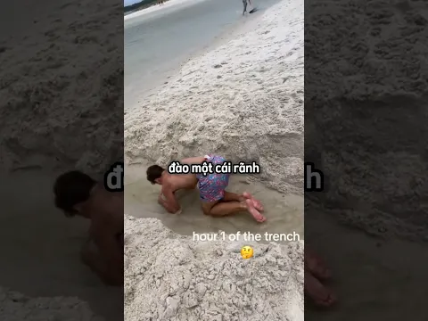 Anh chàng đào rãnh để nối hai vùng biển và cái kết 😳