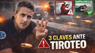 3 CLAVES ante un TIROTEO que te salvarán la vida.