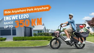 INTRODUCING THE ALL-NEW LE20 CARGO! EU&UK VISION #ebike #engwe #fattirebike #ridewithengwe #le20