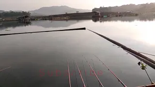 Vlog lagi mancing di waduk Cirata kab cianjur Jawa barat