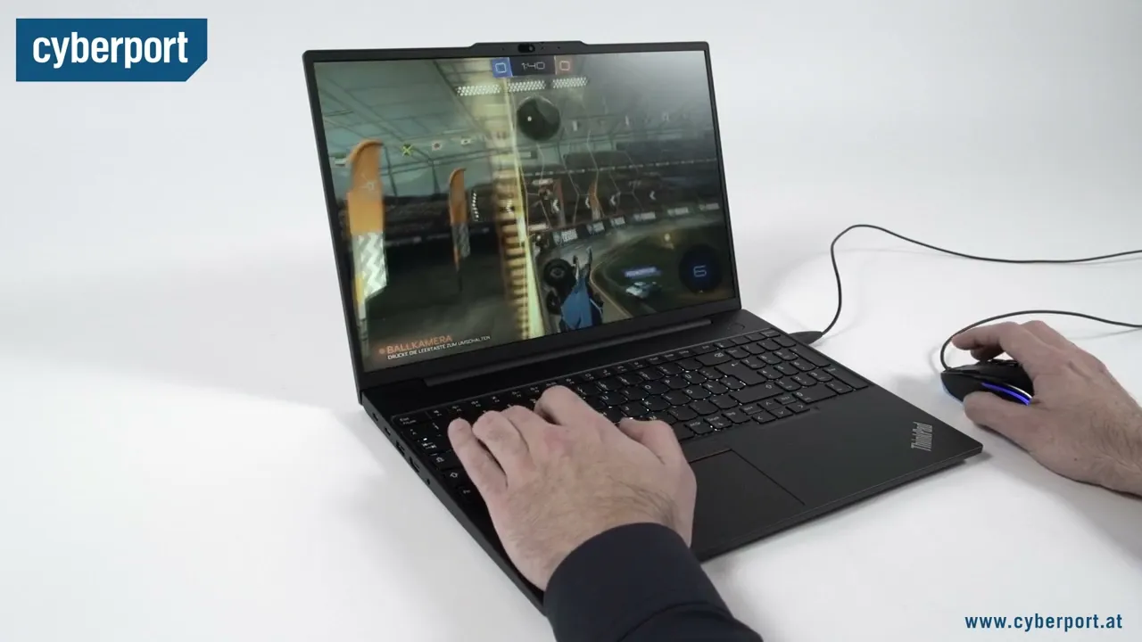 Vido-Test de Lenovo ThinkPad E16 G1 par Cyberport