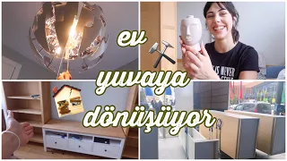 Sonunda Eve Yerleştim!🧚 Eşyalarım Geldi🚪🛁