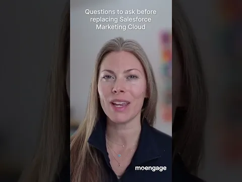 What questions should you ask before replacing Salesforce Marketing Cloud?