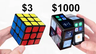 PROBANDO CUBOS de RUBIK de BARATO a CARO | MEGA-UNBOXING