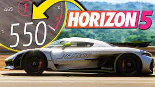 Forza Horizon 5 PL - Milion koni mechanicznych GLITCH 🤯 Lecimy 550 KM/H 😱