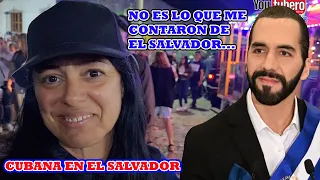 Cubana SE EXPRESA DE NAYIB BUKELE Y DE EL SALVADOR en su visita DE FIN DE AÑO