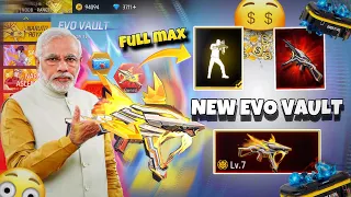 Free Fire New Evo Vault Event | New Evo Vault | Only 200 Diamond Evo Groza Skin Trick 🤯🥳 New Trick