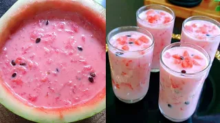 തണ്ണിമത്തൻ ഇതുപോലെ ചെയ്താൽ👍/ Watermelon iftar Drink Recipe/Coconut milk watermelon/Watermelon milk