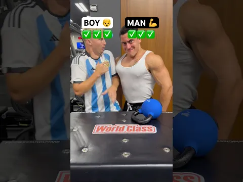 🅰️😂💪 BOY VS MAN Challenge @RezoHulk #shorts #foryou #challenge #boy #man ￼