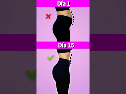 EJERCICIOS PARA BAJAR BARRIGA RÁPIDO | rutina de 2 ejercicios | ABDOMEN PLANO EN CASA #tips  #fit