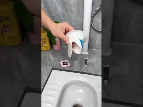 Toilet anti-dor floor drain 😱 #shortsvideo #gadgets #toilet