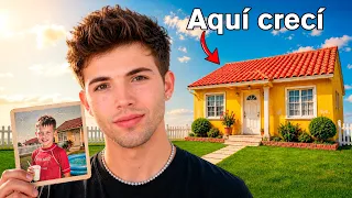Les enseño la casa donde crecí