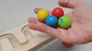 Satisfying marble run ASMR Marbles