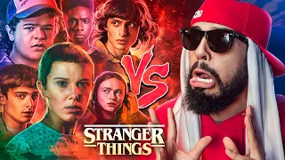 Stranger Things (Dubladores) Vs. Mussa - Batalha de Rap