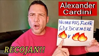 Números Para Hoy 6/12/22,Alexander Cardini Numero Recomendado Para Hoy