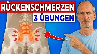 3 Übungen gegen Schmerzen im unteren Rücken (sehr effektiv)