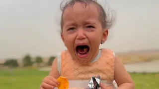 الطفل الحزين 😢