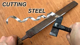 Making a Knife and the Tool for it from the same Old File