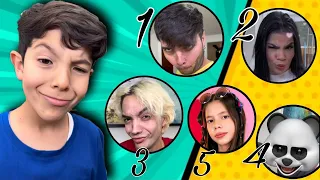 BABY RICK CALIFICANDO LAS CARAS DE LOS AVENTUREROS DE RICKY LIMON *¡Final Épico!* - Yolo Aventuras