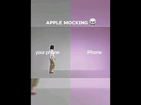 Samsung mocking Apple 😂💀 #blowup #apple #samsung #edit