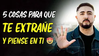 5 Cosas que Debes Hacer Para Que Te Extrañe y Piense En Ti 👫🏻 | EN VIVO
