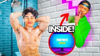 I Built 10 SECRET Rooms To Hide From Stokes Twins! 🤫