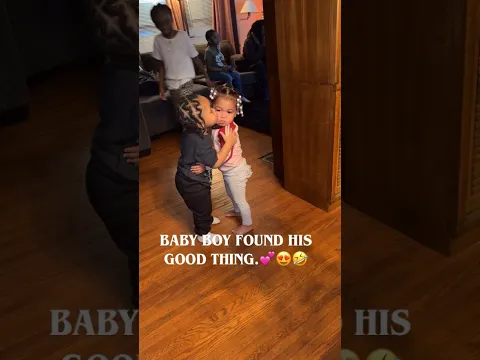 Baby boy in love ❤🤣