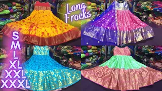 Festival Special Pattu Long frocks & Croptops|Boutique style Long frocks & Croptops|Lavanya Randoms