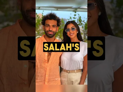 Salah with his BEAUTIFUL Wife 😍 #viral #football