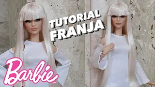 COMO FAZER FRANJA NA SUA BARBIE