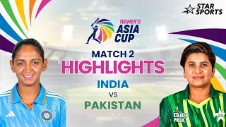 Women's Asia Cup Highlights | India triumphs in the Greatest Rivalry | #WomensAsiaCupOnStar