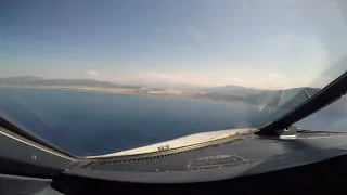 Landing on rwy 01 at Dalaman, Turkey