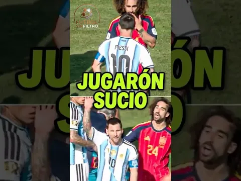 Argentina vs España: ¡Paredes desató una brutal batalla campal! #argentina #espana #lamineyamal