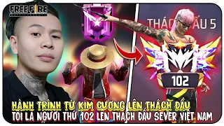 TÔI Là Người Thứ 102 Lên THÁCH ĐẤU SEVER VIỆT NAM | FREEFIRE
