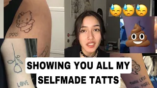 rating all tattoos i made on myself