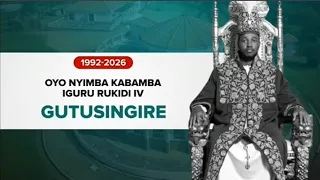 LIVE: King Oyo Nyimba Kabamba Iguru Rukidi IV’s Final Journey | Historic Burial in Tooro 🇺🇬👑