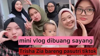 Bu Trisha Zia bareng pasutri tiktok seru banget😍