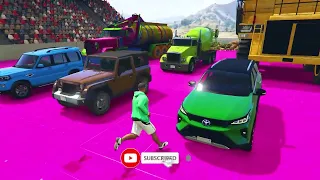 SHINCHAN AND FRANKLIN TRIED THE IMPOSSIBLE DEEPEST WATER MEGA RAMP CHALLENGE GTA 5 !