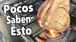 Coloca 1 COCO en tu Estufa y te Sorprenderá el Resultado