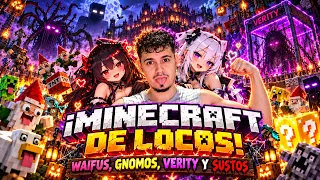 ¡MINECRAFT SE HA VUELTO UNA LOCURA! Verity, Herobrine, Gnomos y Misterios | ZylonOmega
