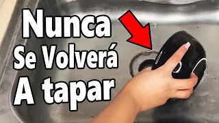1 Plomero me Enseñó EL SECRETO para que NO se Vuelva a tapar el Fregadero