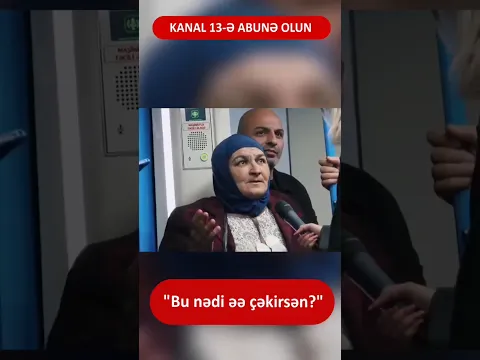 Xala metroda görün nə etdi