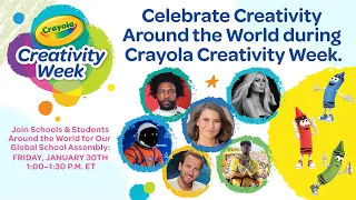 Livestream Event: Celebrate Crayola Creativity Week!