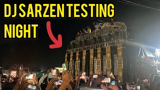 DJ SARZEN FINAL TESTING WITH LIGHT SOON