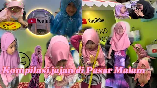 Kompilasi Raisya Jajan Es krim di Pasar Malam #mermaid #trending #comedy #shortvideo