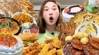 1주일동안 다이어트하며 내가 먹은 것들 12탄🍔🍟🍜🍖🍰