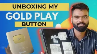 Golden Play Button Unboxing | 10 Lakh Family Ka Gift 🥳✨🎁 | Finally Mera Golden Button @MRSGH0 
