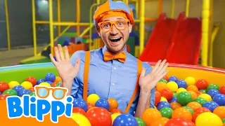 Blippi Learns Colors Through Play! 🌈 | Blippi | School of Play