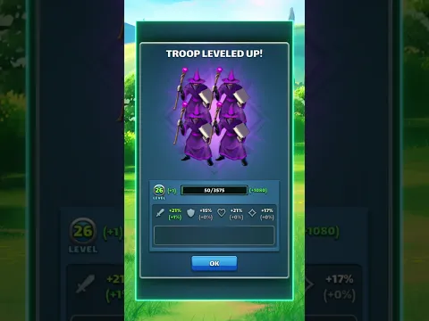 Convert your 4* Troops to 5*! 🌟 Check out this quick tutorial video to see how it's done!