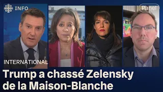 La rencontre entre Donald Trump et Volodymyr Zelensky tourne à l'affrontement